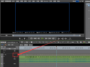 Edius 剪辑视频时看不到画面。