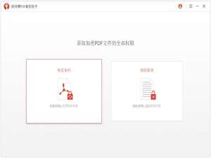 疯师傅 PDF 解密助手使用说明：迅速破解 PDF 密码，成功率高。