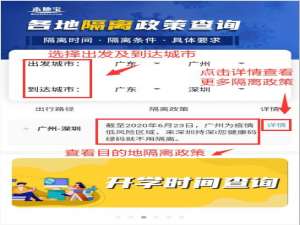 各地隔离政策查询怎么查。