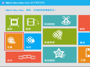 GiliSoft Video Editor使用技巧：将视频字幕合并