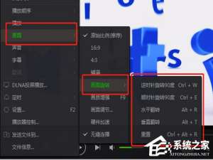 关于爱奇艺万能播放器如何旋转视频