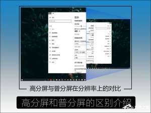 关于高分屏和普分屏的区别介绍