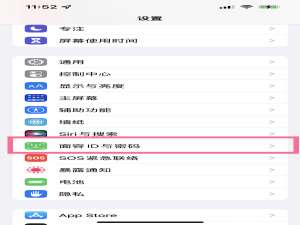 关于ios15口罩解锁怎么使用。