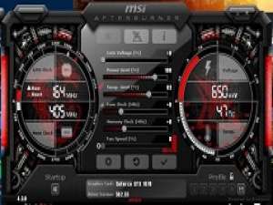 关于MSI Afterburner(微星显卡超频工具)使用操作
