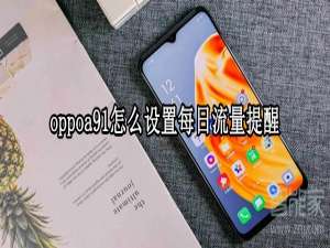 关于oppoa91每日流量提醒在哪。