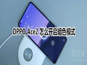 关于OPPO Ace2 在哪设置暗色模式。