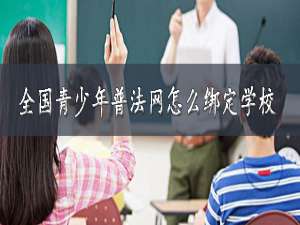 关于全国青少年普法网怎么填学校。