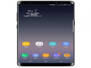 关于三星note8设置信息字体大小的具体操作。