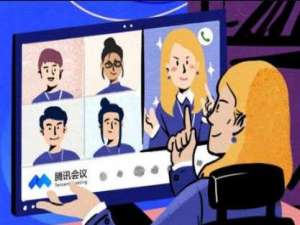 关于腾讯会议如何关麦克风。