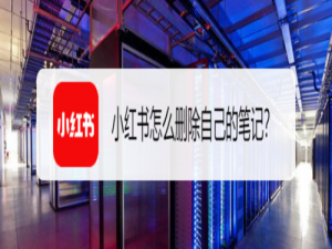 关于小红书在哪删除自己的笔记。