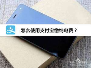 关于支付宝如何缴纳电费。