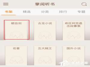 关于掌阅听书如何导入本地音频文件