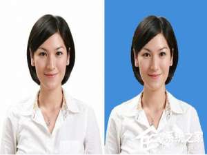 关于证件照如何换背景