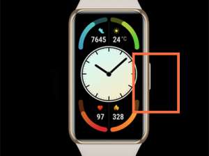 华为手环6pro怎么重启。