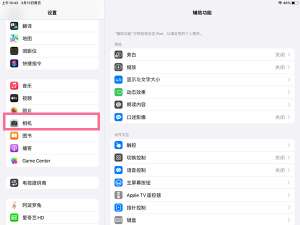 ipad自拍是反的如何调整。
