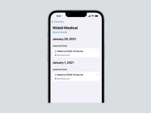 iphone钱包怎么添加疫苗接种卡。