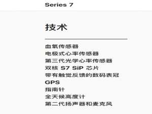 经验分享apple watch7采用什么处理器。