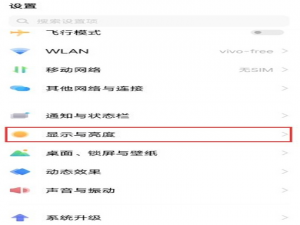 经验分享vivos10pro如何设置字体大小。