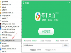 经验分享布丁桌面如何整理电脑桌面。