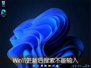 经验分享Win11系统更新22000.100后开始菜单搜索不能输入文字怎么办