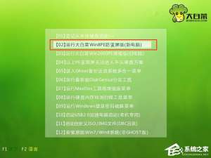 经验分享大白菜怎样进行硬盘分区