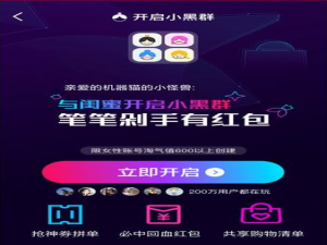 经验分享如何使用淘宝双十一小黑群