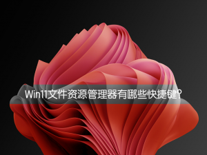 经验分享Win11文件资源管理器有哪些快捷键（Win11文件资源管理器未响应）