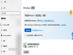 经验分享更新Win11失败错误代码0x80070002怎么办