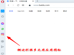 经验分享Opera浏览器侧边栏应用删除步骤介绍