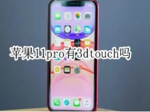 经验分享苹果11pro支持3dtouch吗。