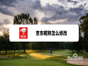 经验分享京东昵称如何修改。