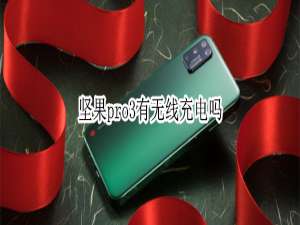 经验分享坚果pro3有无线充电。