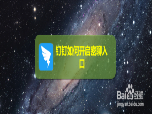 经验分享钉钉怎么打开密聊入口。