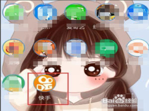 经验分享快手怎么看作品id。