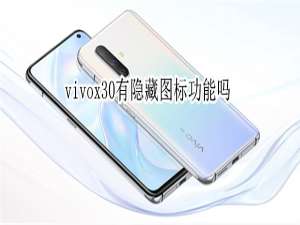 经验分享vivox30隐藏图标功能在哪里。