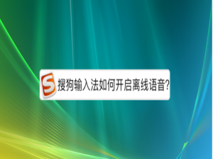 经验分享搜狗输入法怎么开启离线语音。