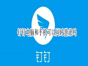 经验分享钉钉电脑手机怎么同时登录。