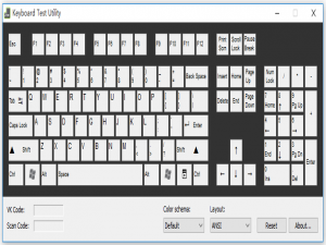 Keyboard Test Utility：电脑必备键盘测试软件，小体积、免安装
