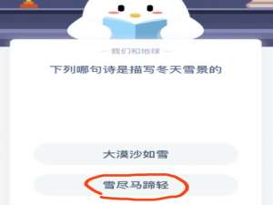 哪句诗是描写冬天雪景的。