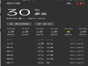 opporeno6气象信息自定义在哪里。