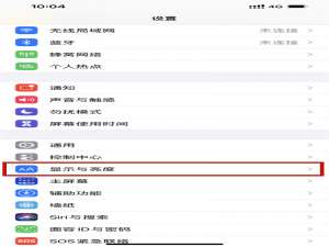 苹果口袋防误触模式如何开启。