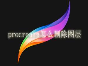 procreate怎么删除图层。