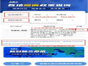 手机怎么查询2022春节返乡最新政策。