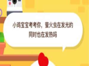 说说6萤火虫在发光的同时也在发热吗。