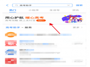 说说6支付宝如何查询2020高考成绩。