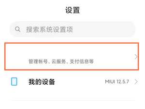 说说6小米账号如何查看