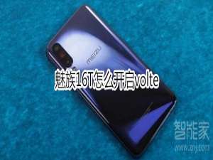 说说6魅族16T在哪打开volte。