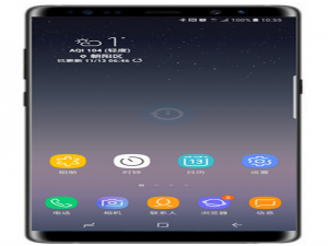 说说6在三星note9中更换桌面图标大小的详细步骤。