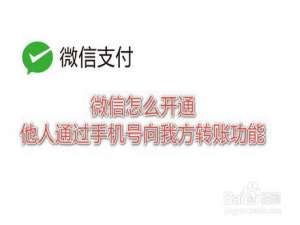 说说6微信如何开通手机号转账。