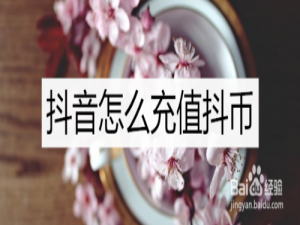 说说6抖音如何充值抖币。